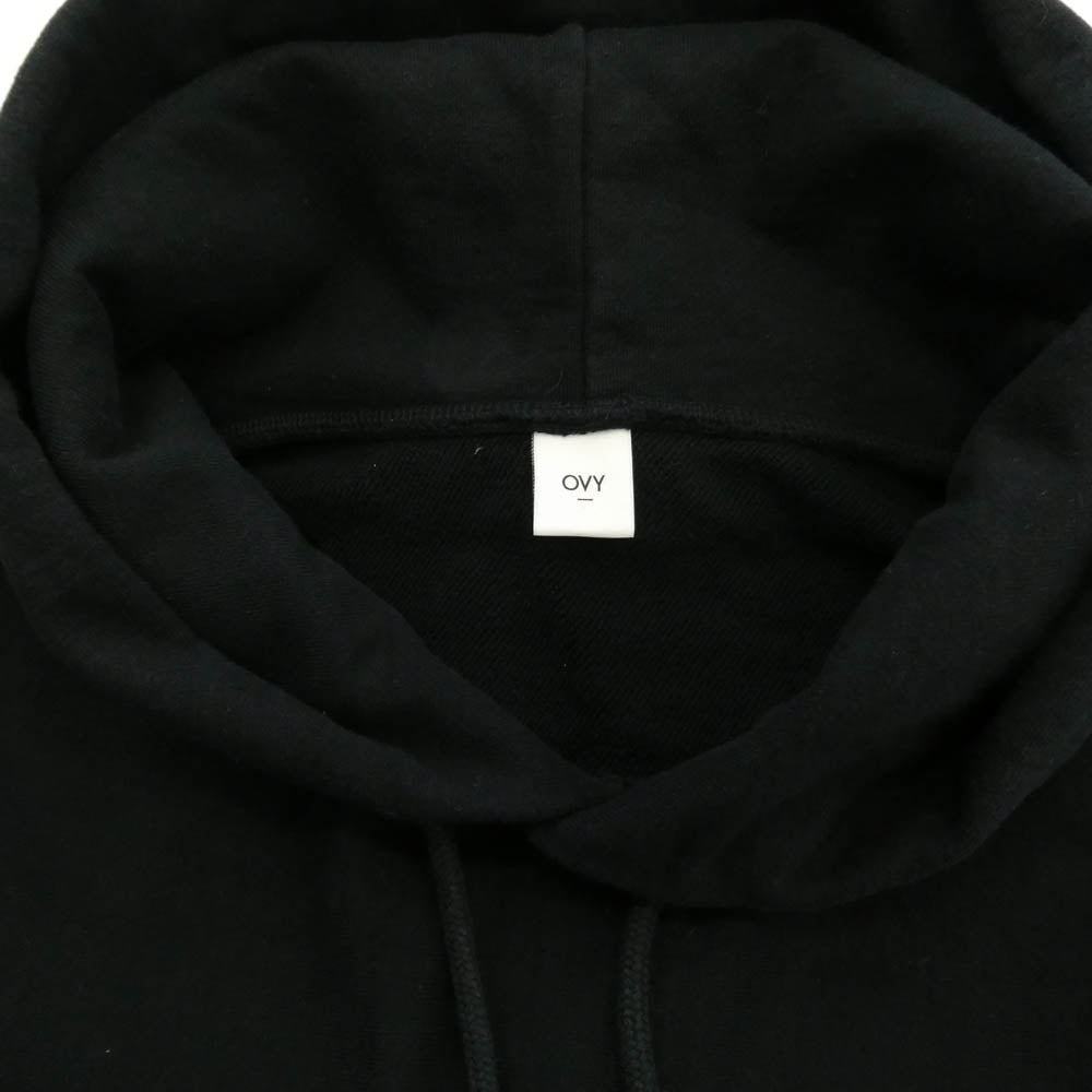 オヴィー Heavy Weight Wide Pullover Hoodie ヘビーウェイト ワイド プルオーバー フーディー パーカー ブラック系 XL【中古】
