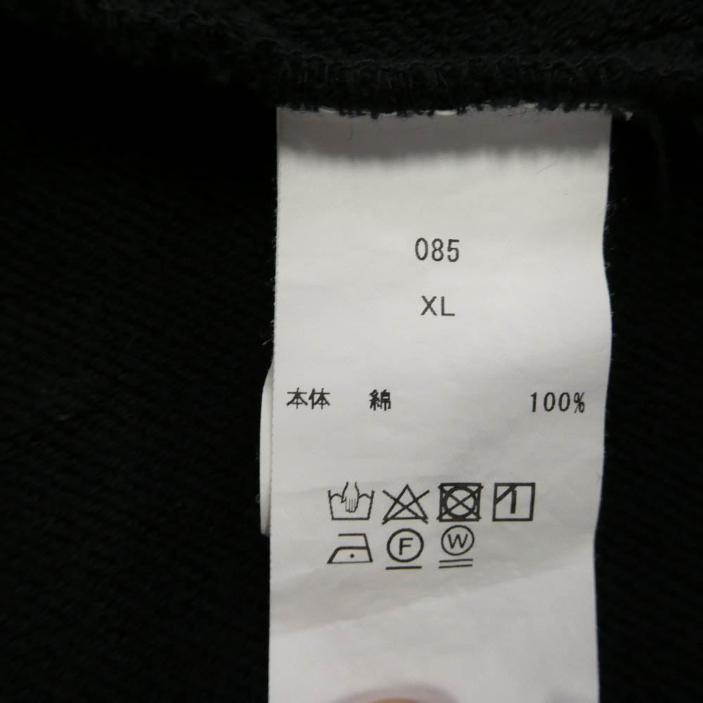 オヴィー Heavy Weight Wide Pullover Hoodie ヘビーウェイト ワイド プルオーバー フーディー パーカー ブラック系 XL【中古】