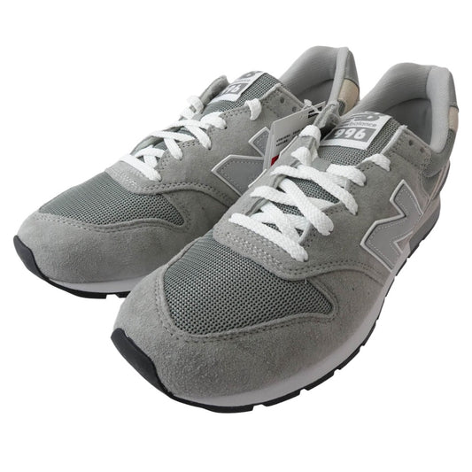 NEW BALANCE ニューバランス CM996GR2 スエード メッシュ ローカット スニーカー グレー系 29cm【中古】