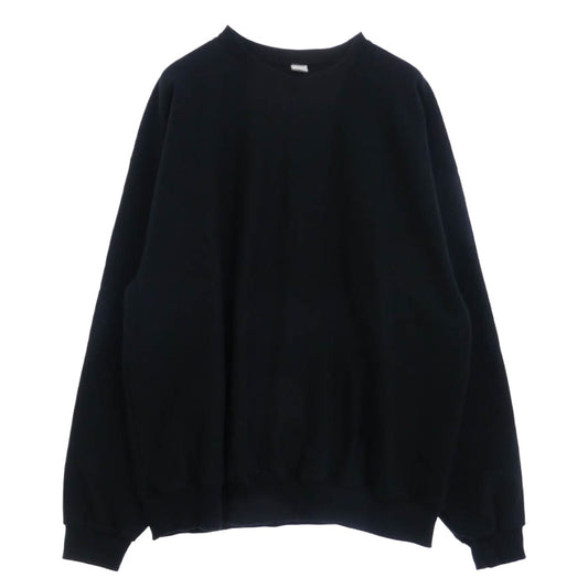 オヴィー Heavy Weight Wide Pullover Sweat ヘビーウェイト ワイド プルオーバー スウェット トレーナー ブラック系 XL【中古】