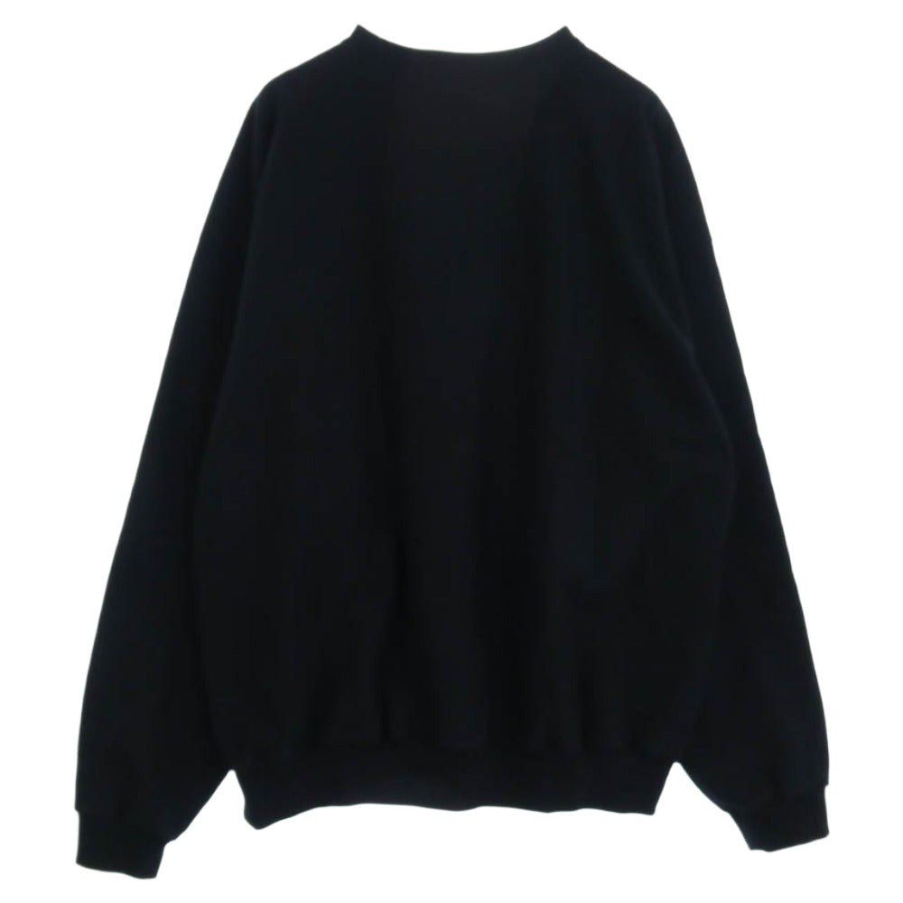 オヴィー Heavy Weight Wide Pullover Sweat ヘビーウェイト ワイド プルオーバー スウェット トレーナー ブラック系 XL【中古】