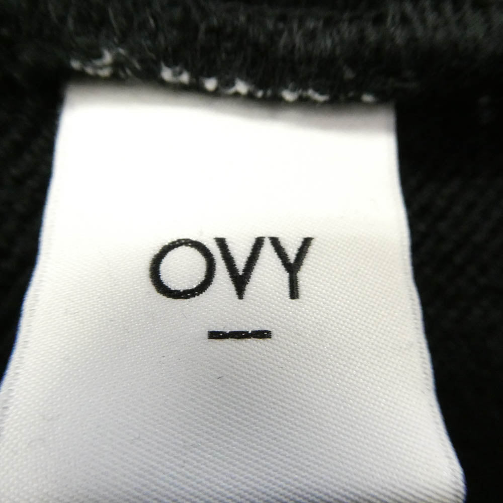 オヴィー Heavy Weight Wide Pullover Sweat ヘビーウェイト ワイド プルオーバー スウェット トレーナー ブラック系 XL【中古】
