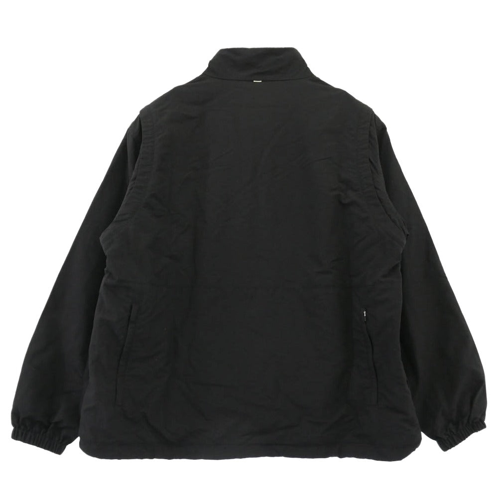 オヴィー 100 Nylon Physical Convert Training Jacket ナイロン フィジカル コンバート 2WAY トレーニング ジャケット ベスト ブラック系 XL【中古】