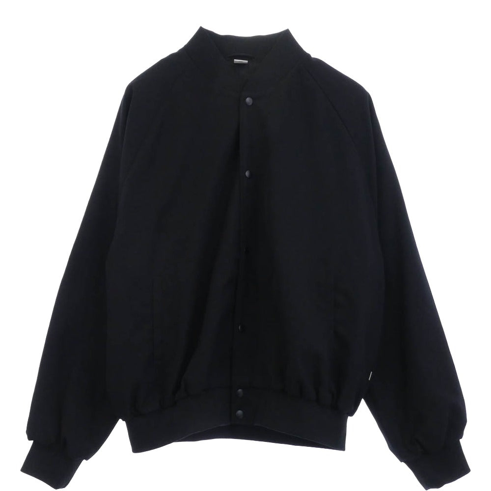 オヴィー 094 Grampians Wool Stadium Jacket グランピアンズ スタジアム ジャケット スタジャン ブルゾン ブラック系 XL【中古】