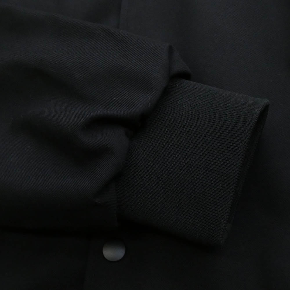 オヴィー 094 Grampians Wool Stadium Jacket グランピアンズ スタジアム ジャケット スタジャン ブルゾン ブラック系 XL【中古】
