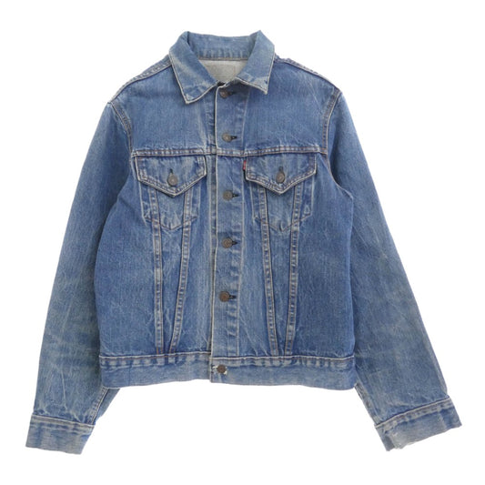 Levi's リーバイス VINTAGE ヴィンテージ 70505 ビックＥ ボタン裏525 4th デニム ジャケット インディゴブルー系 サイズ不明【中古】