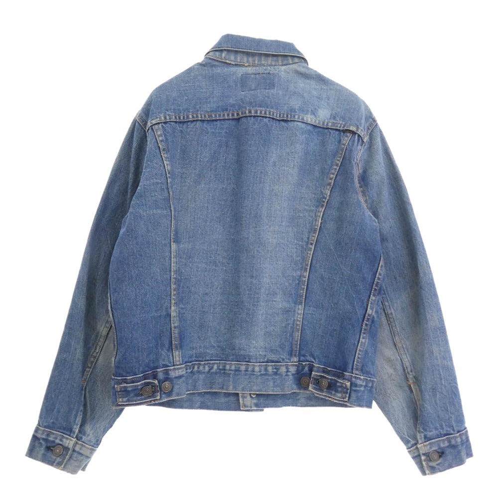 Levi's リーバイス VINTAGE ヴィンテージ 70505 ビックＥ ボタン裏525 4th デニム ジャケット インディゴブルー系 サイズ不明【中古】