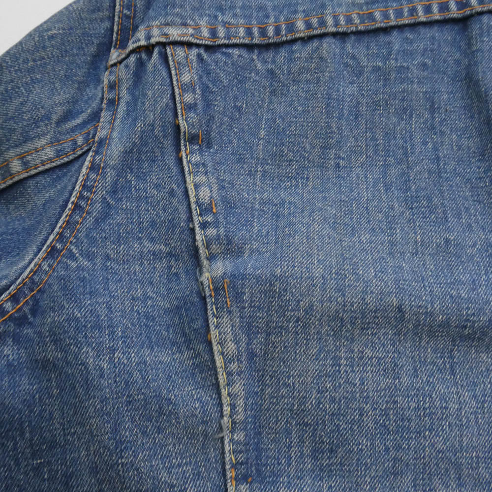 Levi's リーバイス VINTAGE ヴィンテージ 70505 ビックＥ ボタン裏525 4th デニム ジャケット インディゴブルー系 サイズ不明【中古】
