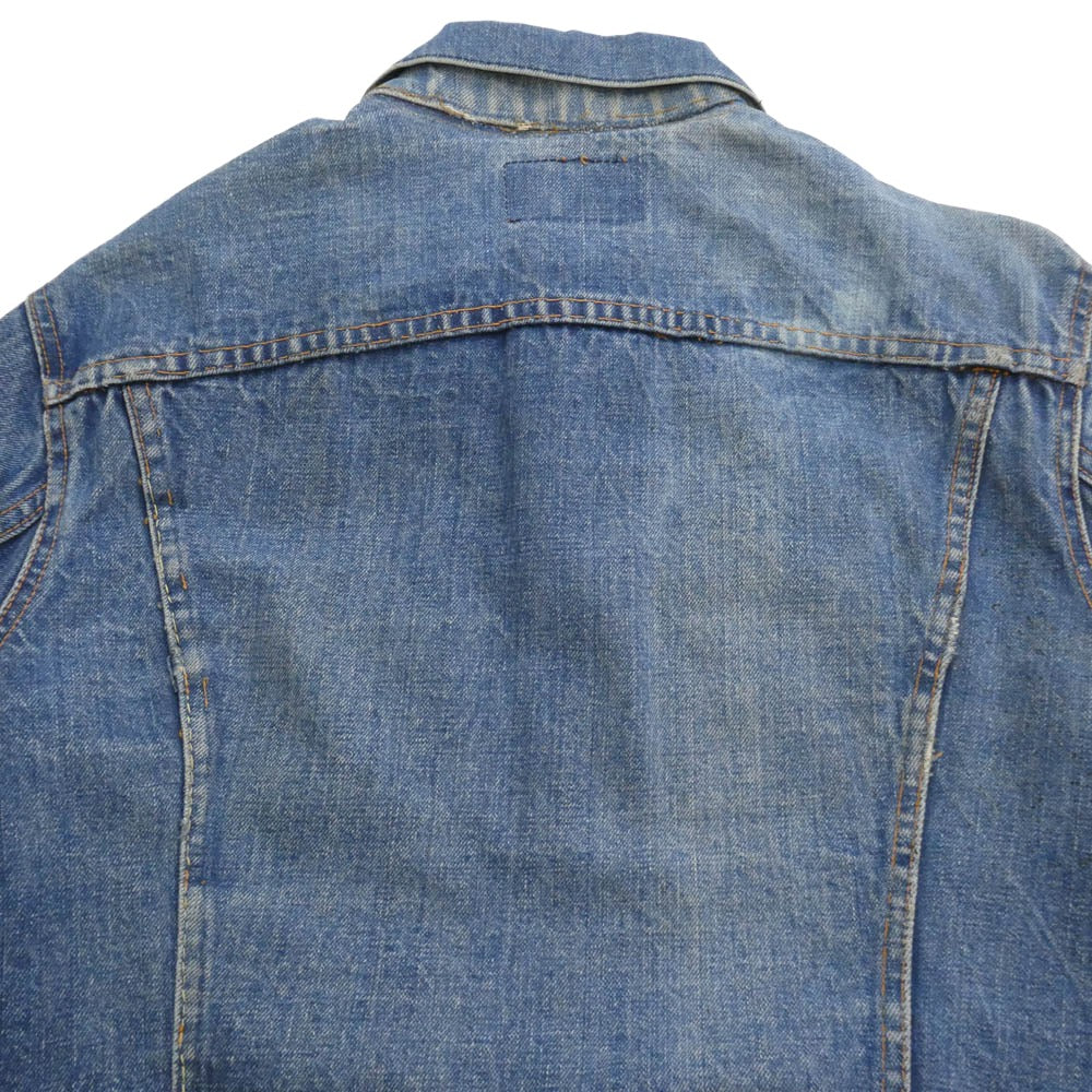 Levi's リーバイス VINTAGE ヴィンテージ 70505 ビックＥ ボタン裏525 4th デニム ジャケット インディゴブルー系 サイズ不明【中古】