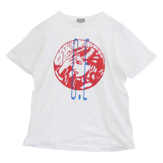 シーイー CE-0512 NOISE TEE フロントプリント Tシャツ 半袖カットソー ホワイト系 M【中古】