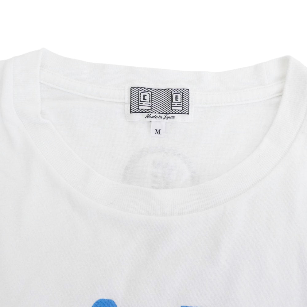 シーイー CE-0512 NOISE TEE フロントプリント Tシャツ 半袖カットソー ホワイト系 M【中古】