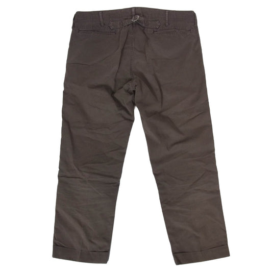 VISVIM ビズビム VS0001262 HIGH-WATER CHINO シンチバック ハイウォーター チノ クロップド パンツ ブラウン系 M【中古】