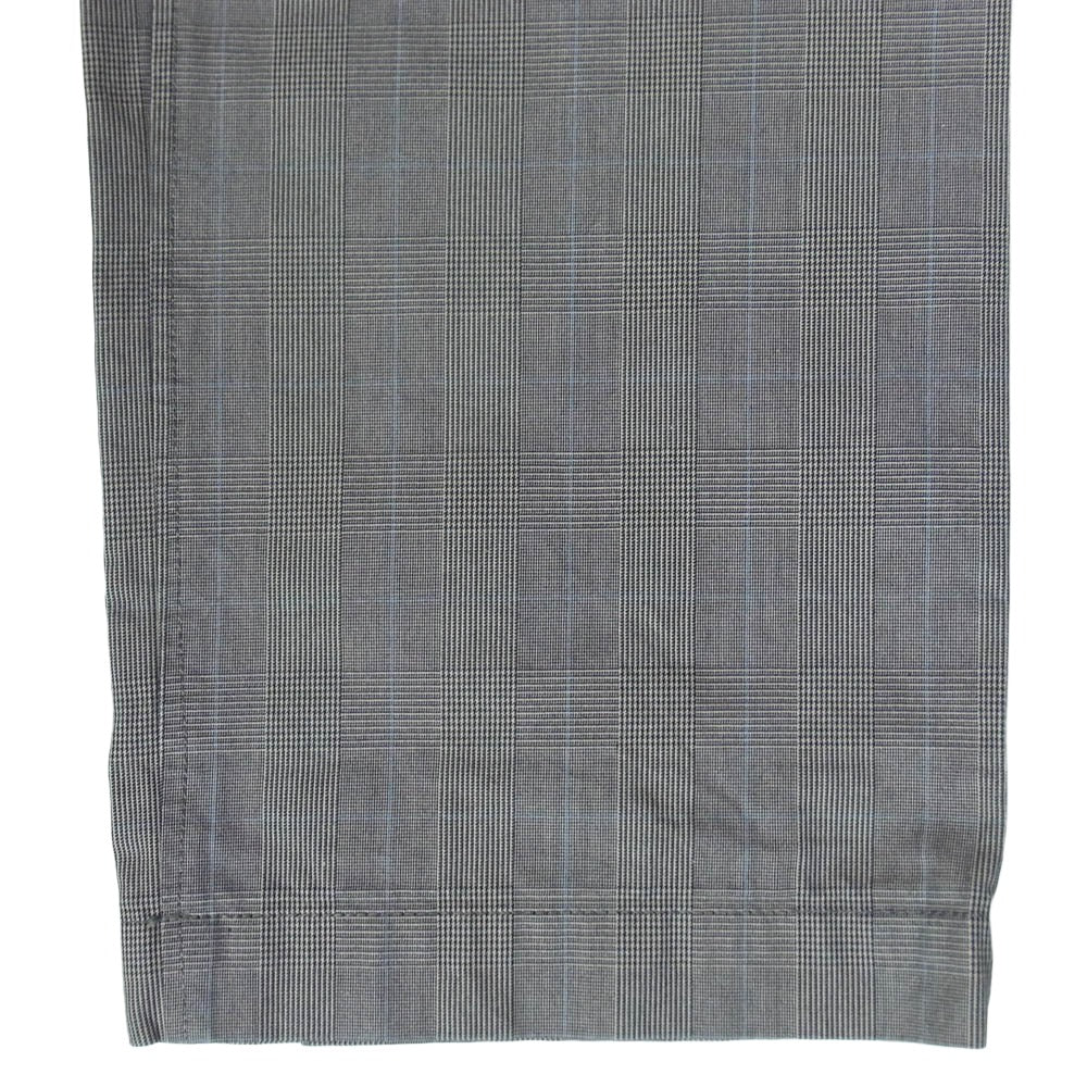 VISVIM ビズビム チェック柄 ストレート パンツ ブラック系 M【中古】