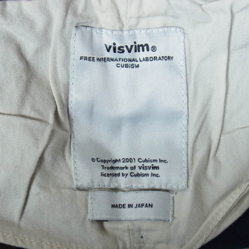 VISVIM ビズビム 13SS 0113105008013 SLIM CHINO シンチバック スリム チノパンツ ネイビー系 2【中古】