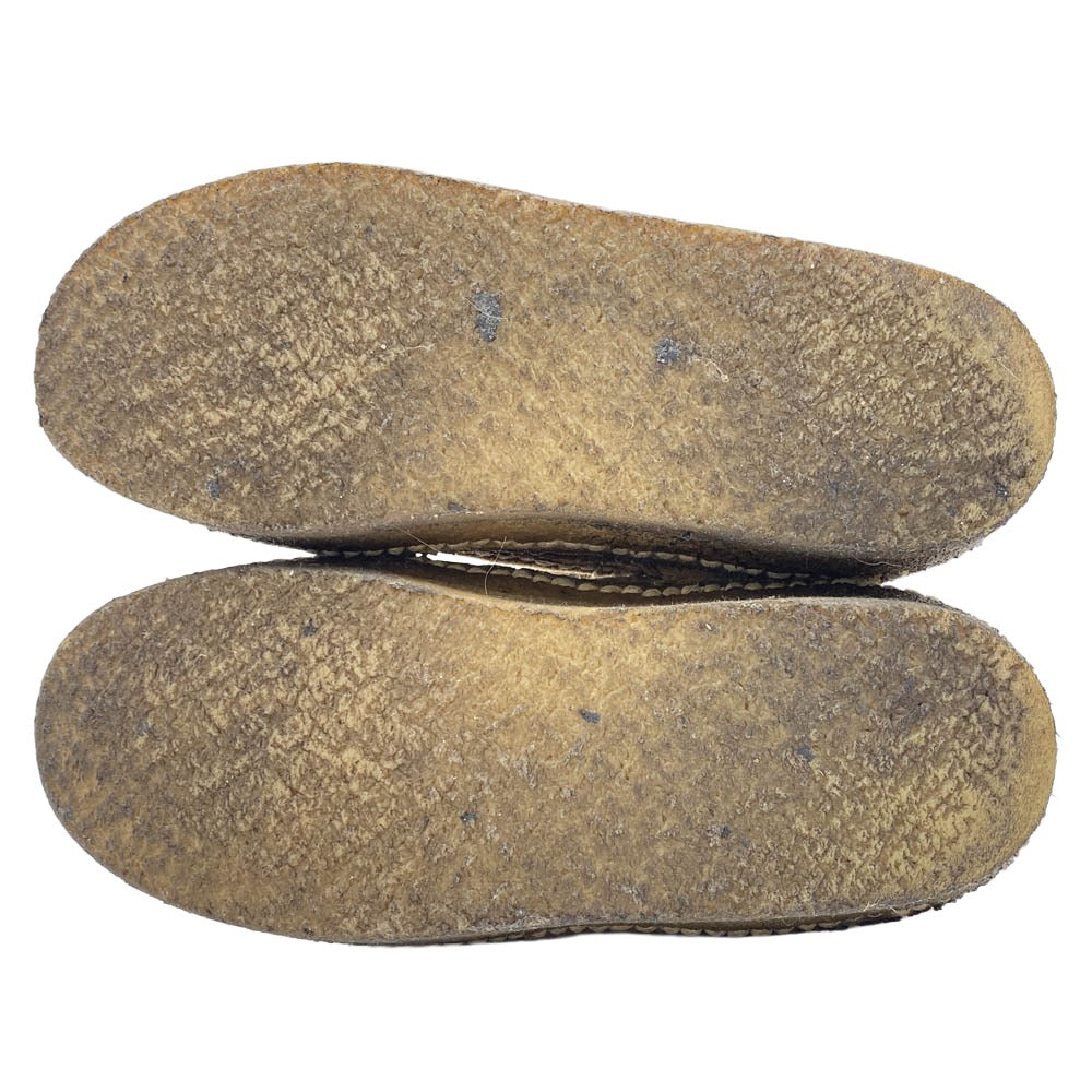 VISVIM ビズビム V10001404-04 GRIDWOOD MOC TOE-FOLK グリッドウッド モックトゥ ムートン レザー ブーツ ブラウン系 ベージュ系【中古】