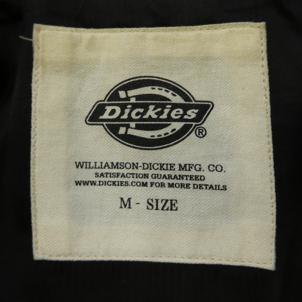 Dickies ディッキーズ 日本製 カウレザー ダブルジップ シングルライダースジャケット ブラック系 M【中古】