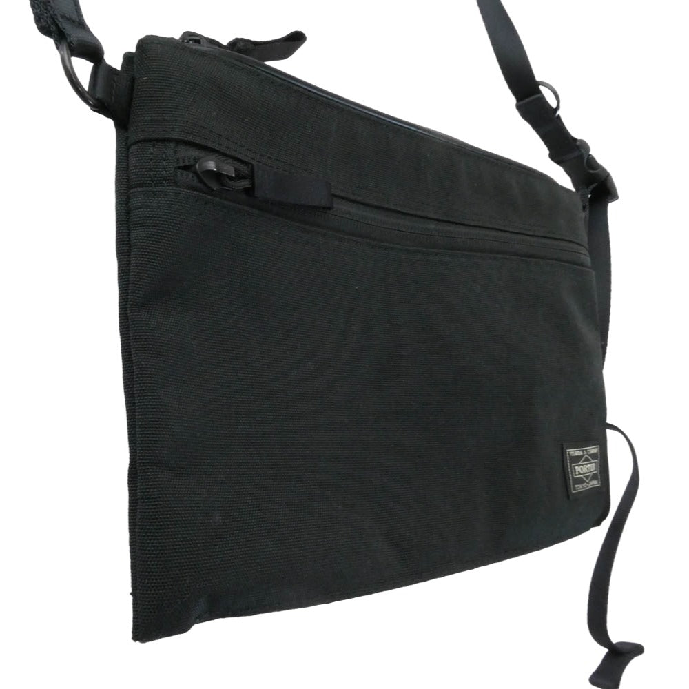PORTER ポーター 737-17820 SACOSH サコッシュ ショルダーバッグ ブラック系【中古】