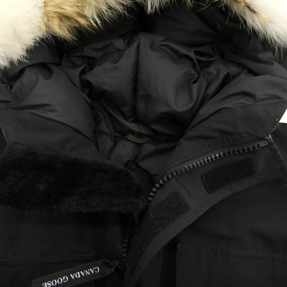 CANADA GOOSE カナダグース 4660MA Expedition Parka Fusion Fit Heritage エクスペディションパーカ ダウン ジャケット ブラック系 S【中古】