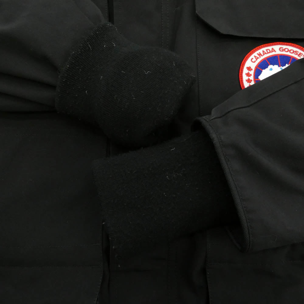 CANADA GOOSE カナダグース 4660MA Expedition Parka Fusion Fit Heritage エクスペディションパーカ ダウン ジャケット ブラック系 S【中古】