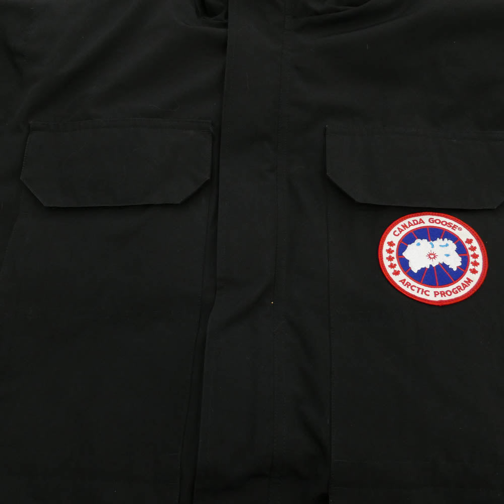 CANADA GOOSE カナダグース 4660MA Expedition Parka Fusion Fit Heritage エクスペディションパーカ ダウン ジャケット ブラック系 S【中古】