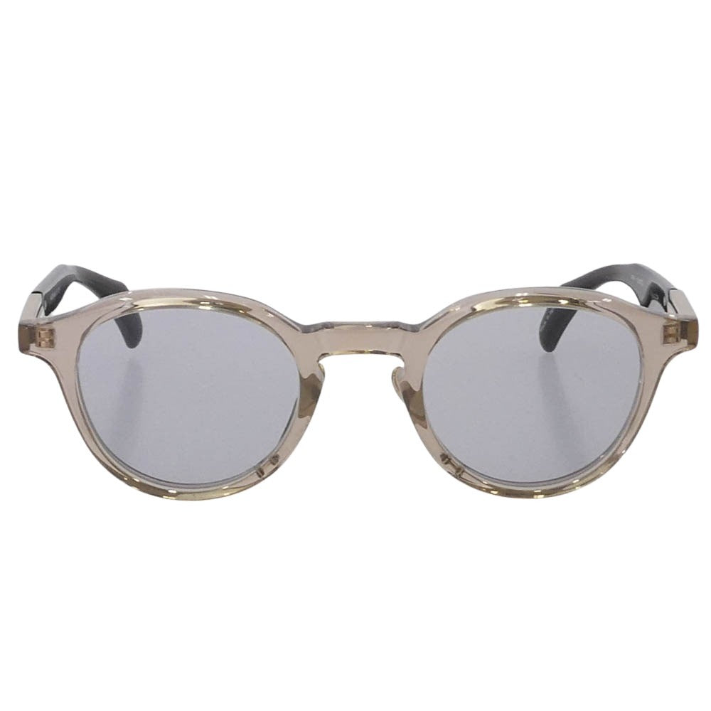 Yohji Yamamoto ヨウジヤマモト 23AW 19-0072-1 Clear Beige アイウェア 眼鏡 メガネ フレーム：ベージュ系　 46□24-145【中古】