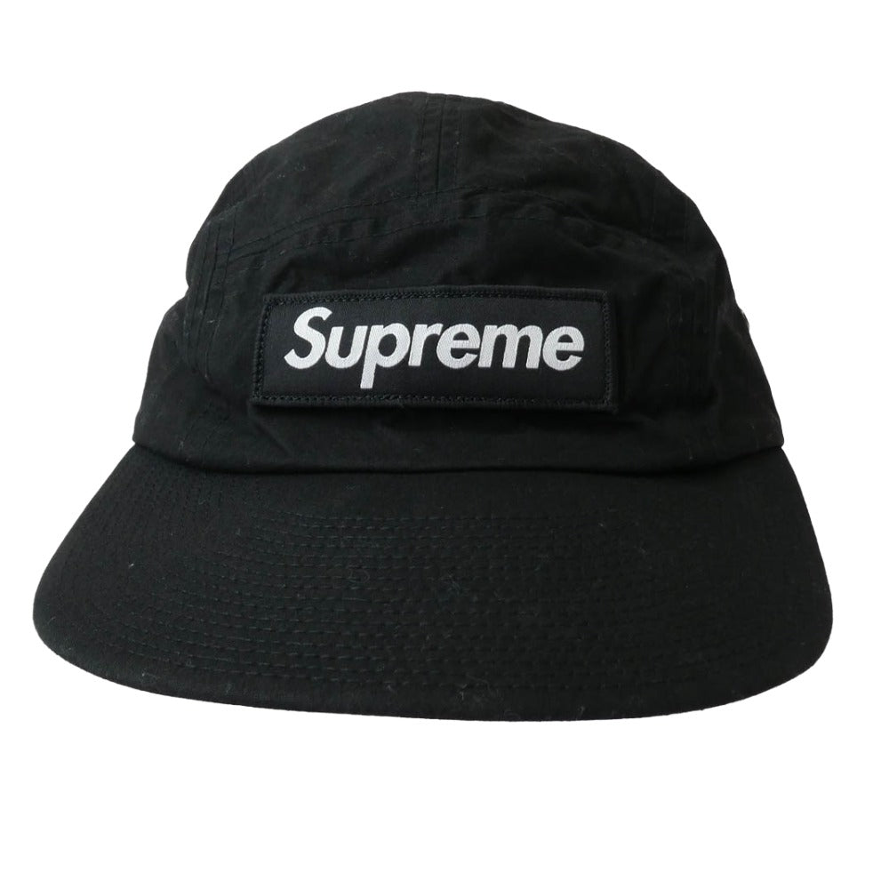 Supreme シュプリーム 23AW Military Camp Cap ミリタリー キャンプ キャップ 帽子 ブラック系【中古】