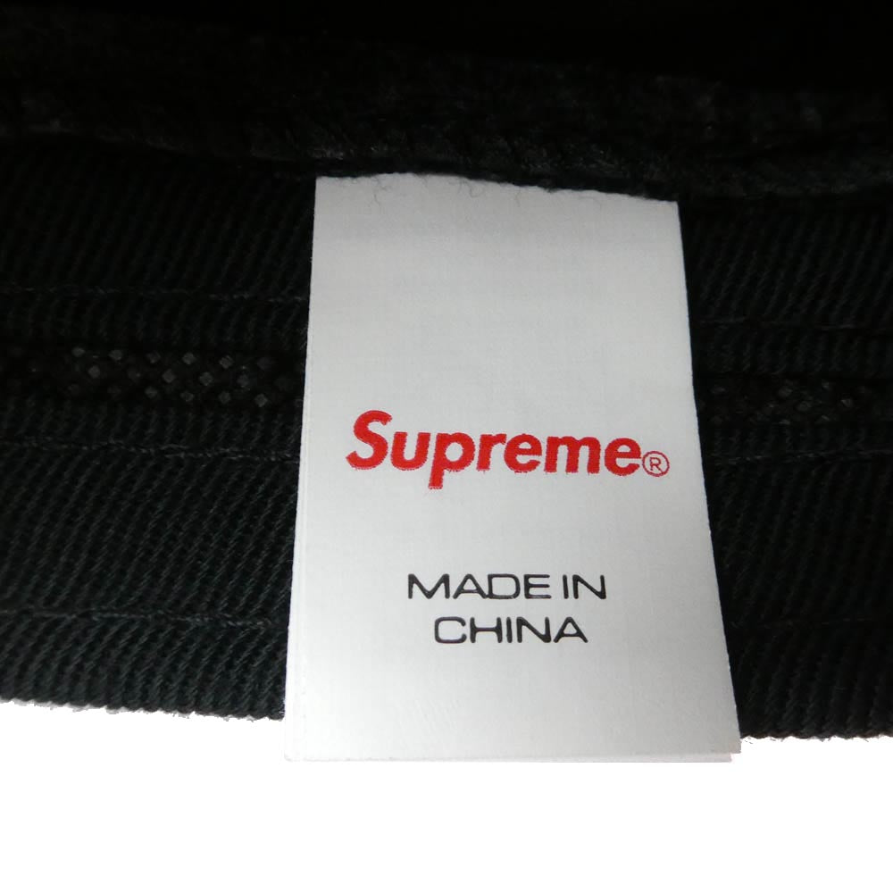 Supreme シュプリーム 23AW Military Camp Cap ミリタリー キャンプ キャップ 帽子 ブラック系【中古】