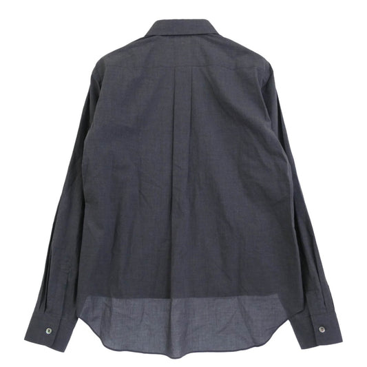 COMME des GARCONS HOMME DEUX コムデギャルソンオムドゥ 25AW DP-B051-051 トラッカータイプ 長袖 綿 シャツ グレー系 S【極上美品】【中古】