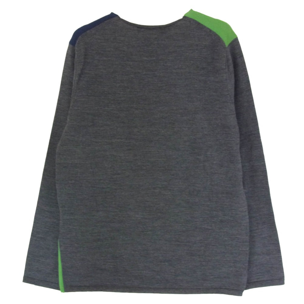 COMME des GARCONS HOMME DEUX コムデギャルソンオムドゥ 25AW DP-N002-051 WOOL PATCHWORK KNIT ウール パッチワーク ニット マルチカラー系 M【極上美品】【中古】 COMME des GARCONS HOMME DEUX コムデギャルソンオムドゥ 25AW DP-N002