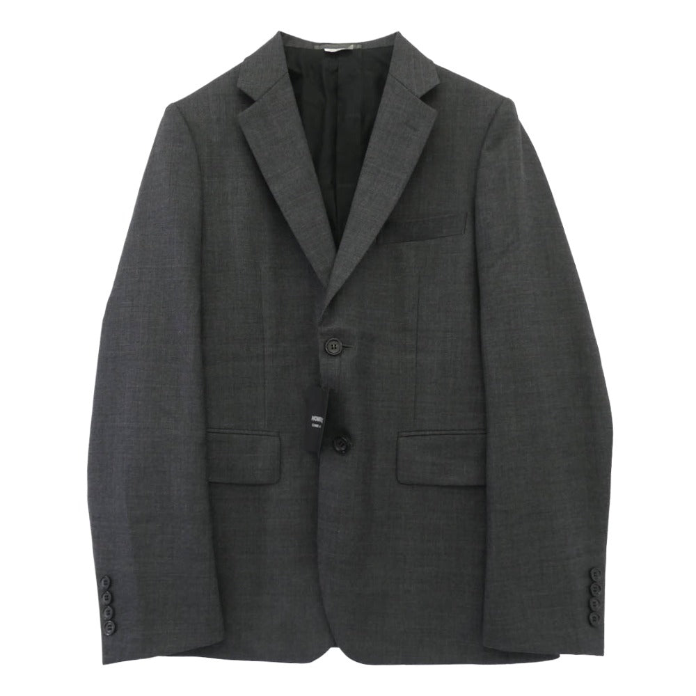 COMME des GARCONS HOMME DEUX コムデギャルソンオムドゥ 25SS DO-J006-051 ウール100％ 2B シングルテーラードジャケット グレー系 S【極上美品】【中古】