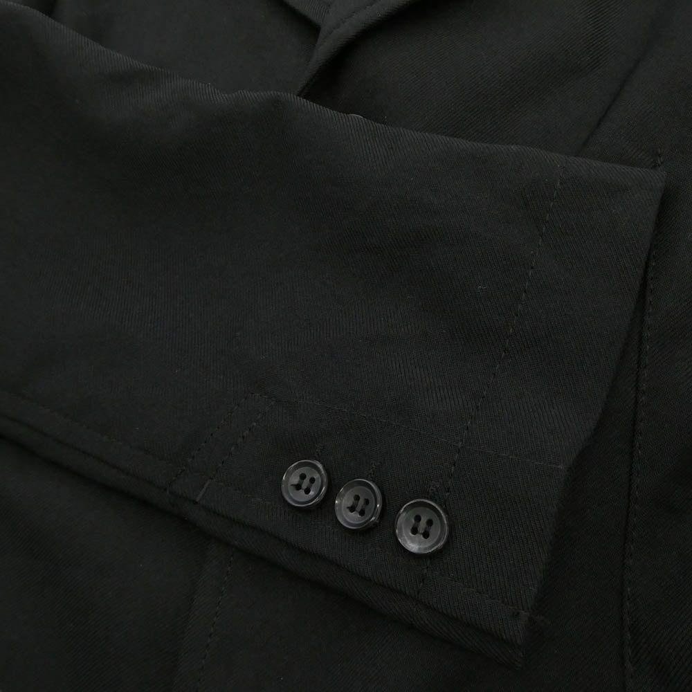 COMME des GARCONS コムデギャルソン 25AW FP-J502 SHIRT シャツ エステルポケット テーラードジャケット ブラック系 S【極上美品】【中古】