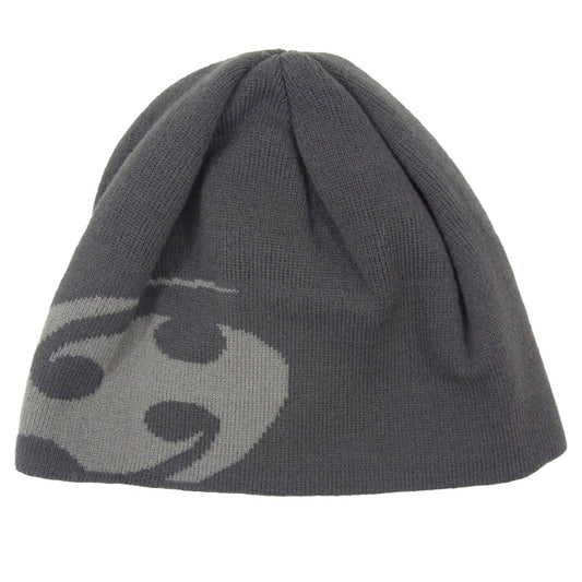 サンサンギア ビーニー ニット帽 ニットキャップ グレー系【中古】