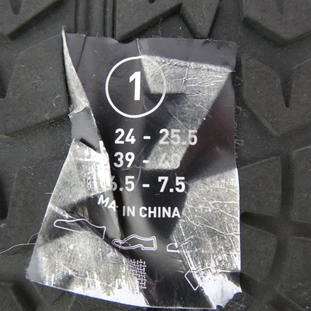 パーバーズ subu Step Winter Sandal Mix スブ スリッポン サンダル ブラック系 24cm-25.5cm【中古】