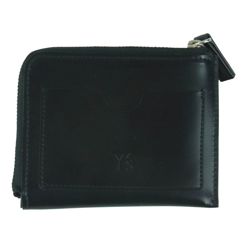 Y's Yohji Yamamoto ワイズ ヨウジヤマモト L字 がま口 レザー