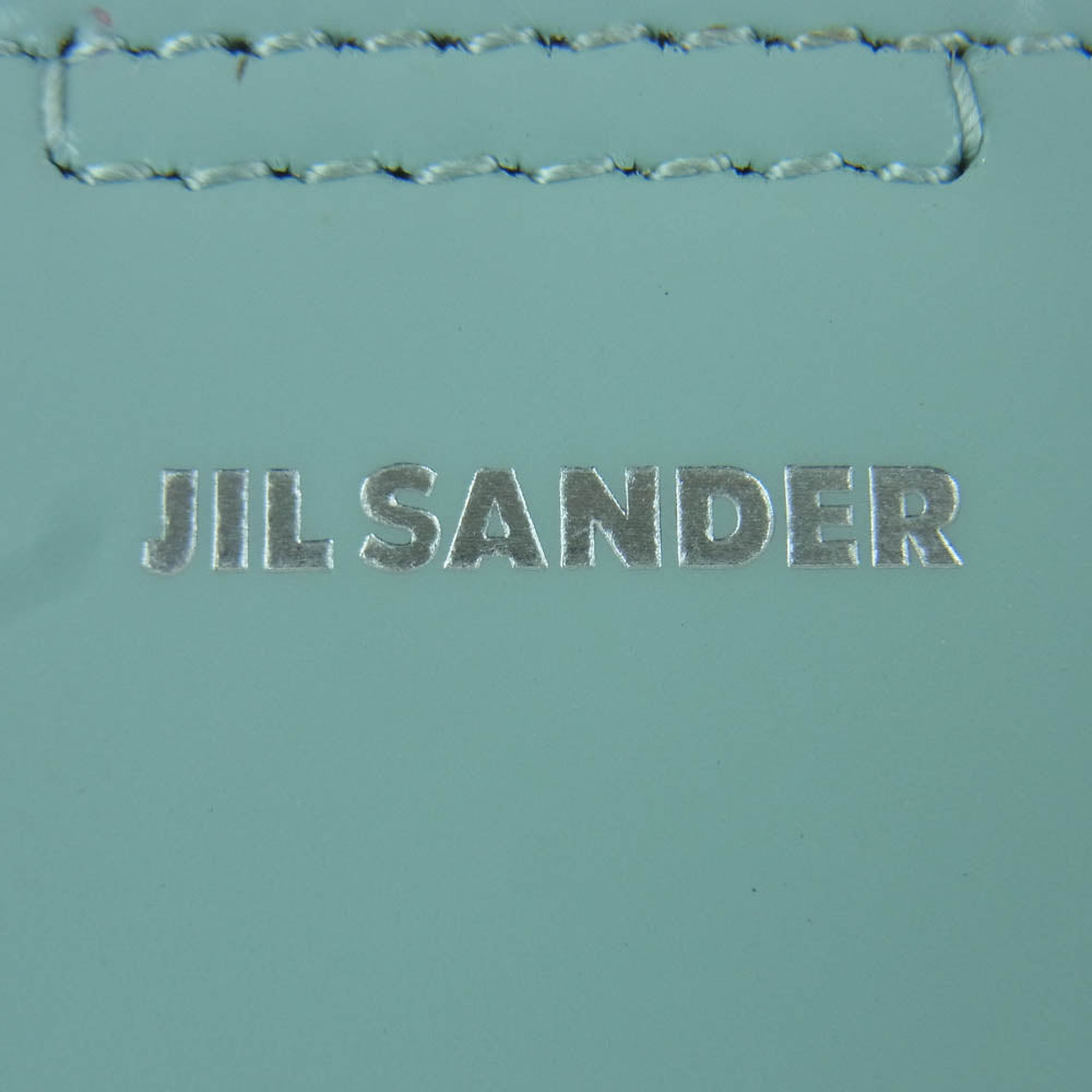 JIL SANDER ジルサンダー Tangle タングル スモール ショルダー バッグ ライトブルー系【中古】