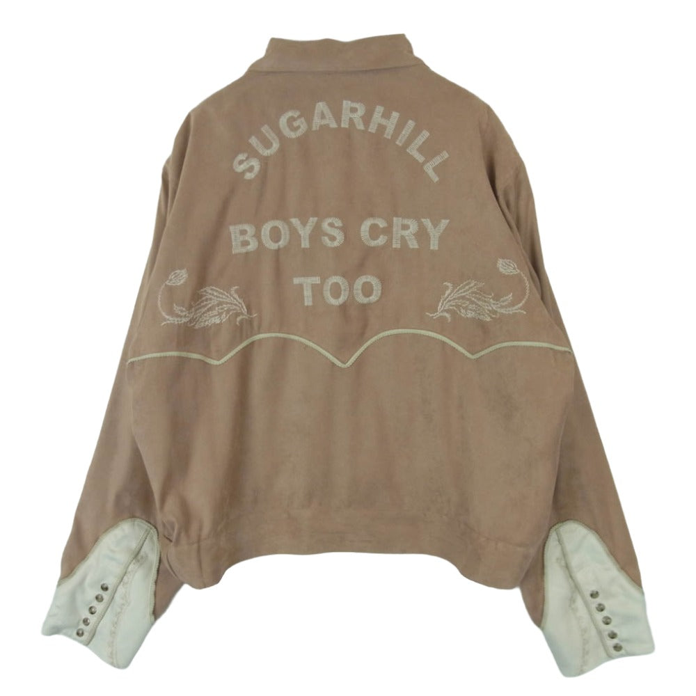 SUGARHILL シュガーヒル 19SSJK03 スエード ウエスタン ジャケット ブルゾン 日本製 ピンク系 M【中古】