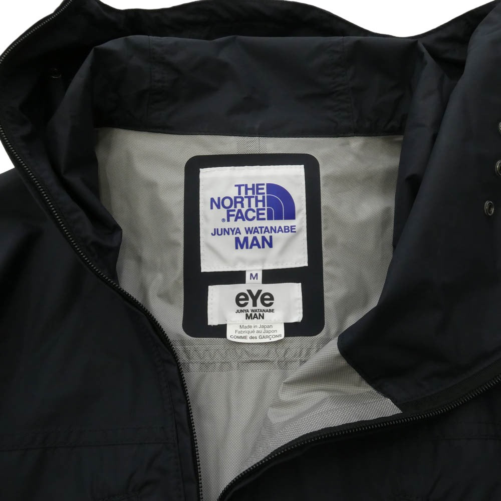 JUNYA WATANABE COMME des GARCONS ジュンヤワタナベコムデギャルソン THE NORTH FACE ノースフェイス 24SS WM-J909 eYe JUNYA WATANABE MAN×THE NORTH FACE ノースフェイス プルオーバー ナイロン ジャケット ネイビー系 M【中古】