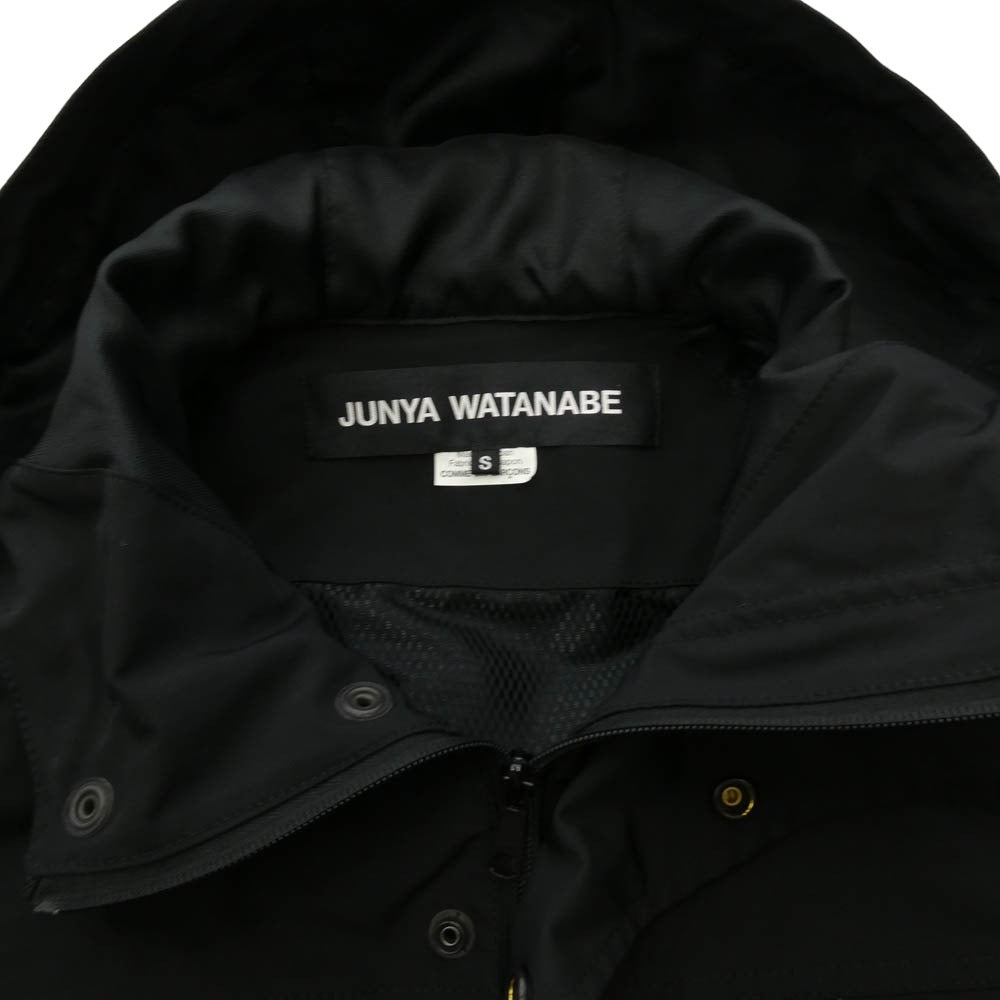 JUNYA WATANABE COMME des GARCONS ジュンヤワタナベコムデギャルソン 23AW JL-J015 マルチポケット ナイロン ジップアップ ジャケット ブラック系 S【中古】