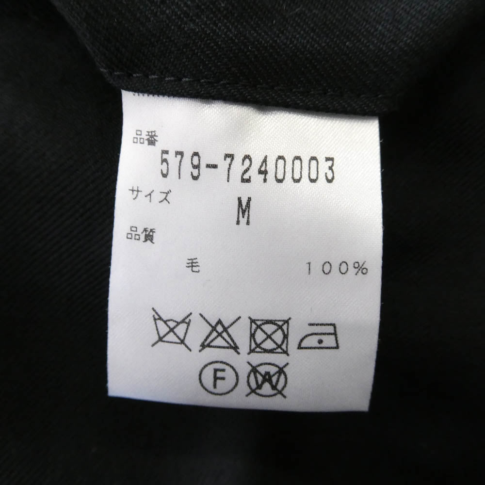 MARGARET HOWELL マーガレットハウエル 579-7240003 ウールスラックス パンツ ブラック系 M【中古】