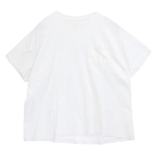 COMOLI コモリ 24SS Z01-05017 空紡天竺 サープラス Tシャツ ホワイト ホワイト系 4【中古】