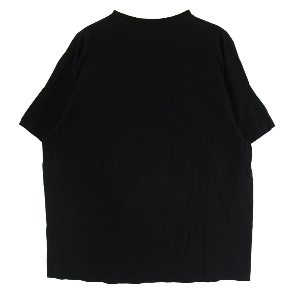 COMOLI コモリ 24SS Z01-05017 空紡天竺 サープラス 無地 クルーネック 丸首 Tシャツ ブラック系 4【中古】