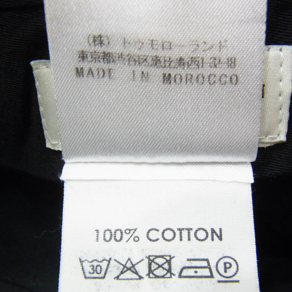 DRIES VAN NOTEN ドリスヴァンノッテン ダブル仕立て コットン パンツ ネイビー系 46【中古】