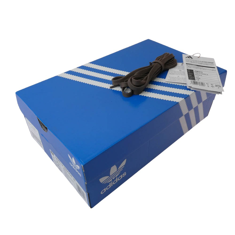 adidas アディダス 25SS JQ6213 GAZELLE INDOOR JS ガゼル インドア ジャーナルスタンダード スニーカー グレー系 ブラウン系 27cm【中古】