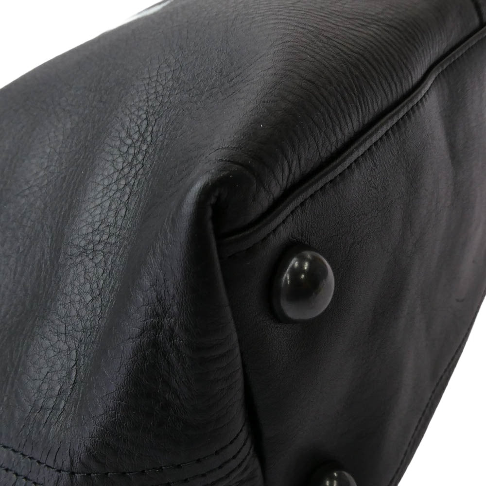 COLIMBO コリンボ ZZ-0505 Marrakech Leather Tote Bag Custom-High Class Steerhide Body カスタム マラケシュ レザー トート バッグ ブラック系【新古品】【未使用】【中古】