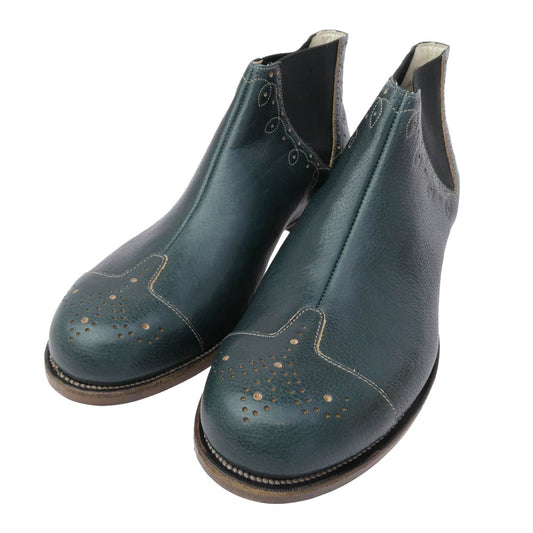 JELADO ジェラード elastos エラストス サイドゴア センターシーム ブーツ Victorian Blue グリーン系 US8.5【新古品】【未使用】【中古】