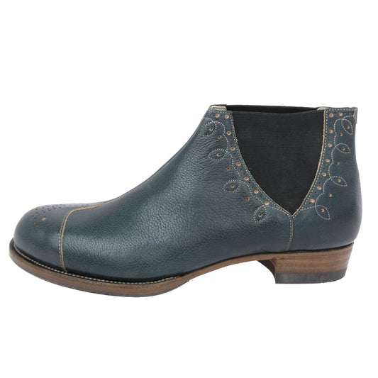 JELADO ジェラード elastos エラストス サイドゴア センターシーム ブーツ Victorian Blue グリーン系 US8.5【新古品】【未使用】【中古】