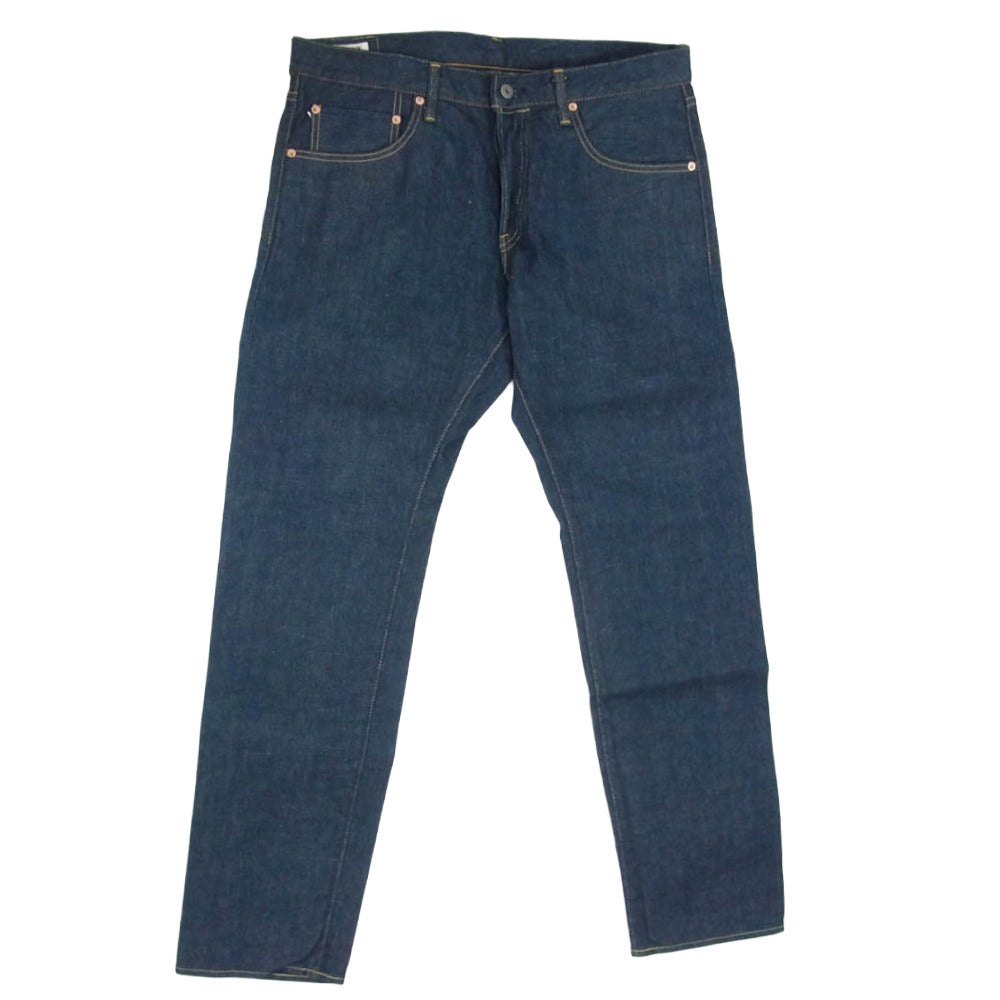 ONI DENIM 鬼デニム ONI-121S Ishikawadai 15oz 石川台デニム Relax Tapered Stretch Denim リラックステーパード ストレッチデニム パンツ ジーンズ インディゴブルー系 W34【極上美品】【中古】