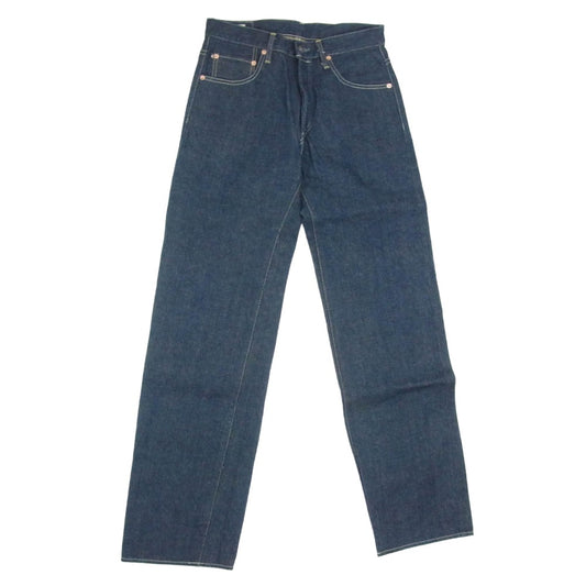 ONI DENIM 鬼デニム ONI-200 Ishikawadai 15oz 石川台デニム ワイドストレート ジーンズ デニム パンツ インディゴブルー系 31【極上美品】【中古】