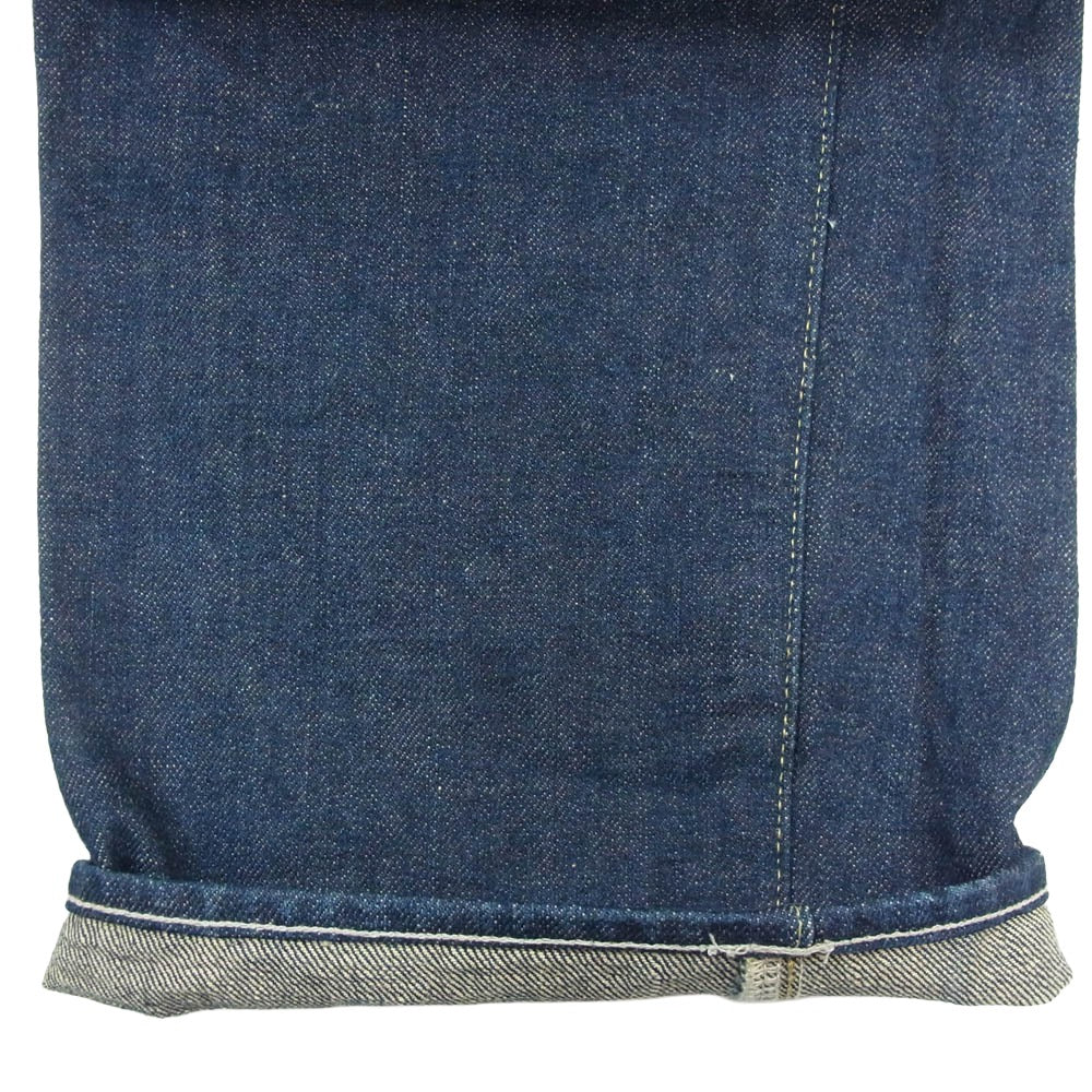 ONI DENIM 鬼デニム ONI-200 Ishikawadai 15oz 石川台デニム ワイドストレート ジーンズ デニム パンツ インディゴブルー系 31【極上美品】【中古】