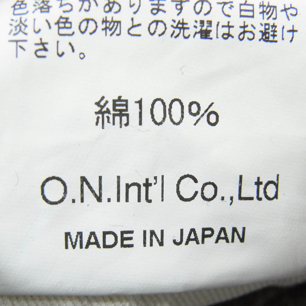 ONI DENIM 鬼デニム ONI-200 Ishikawadai 15oz 石川台デニム ワイドストレート ジーンズ デニム パンツ インディゴブルー系 31【極上美品】【中古】